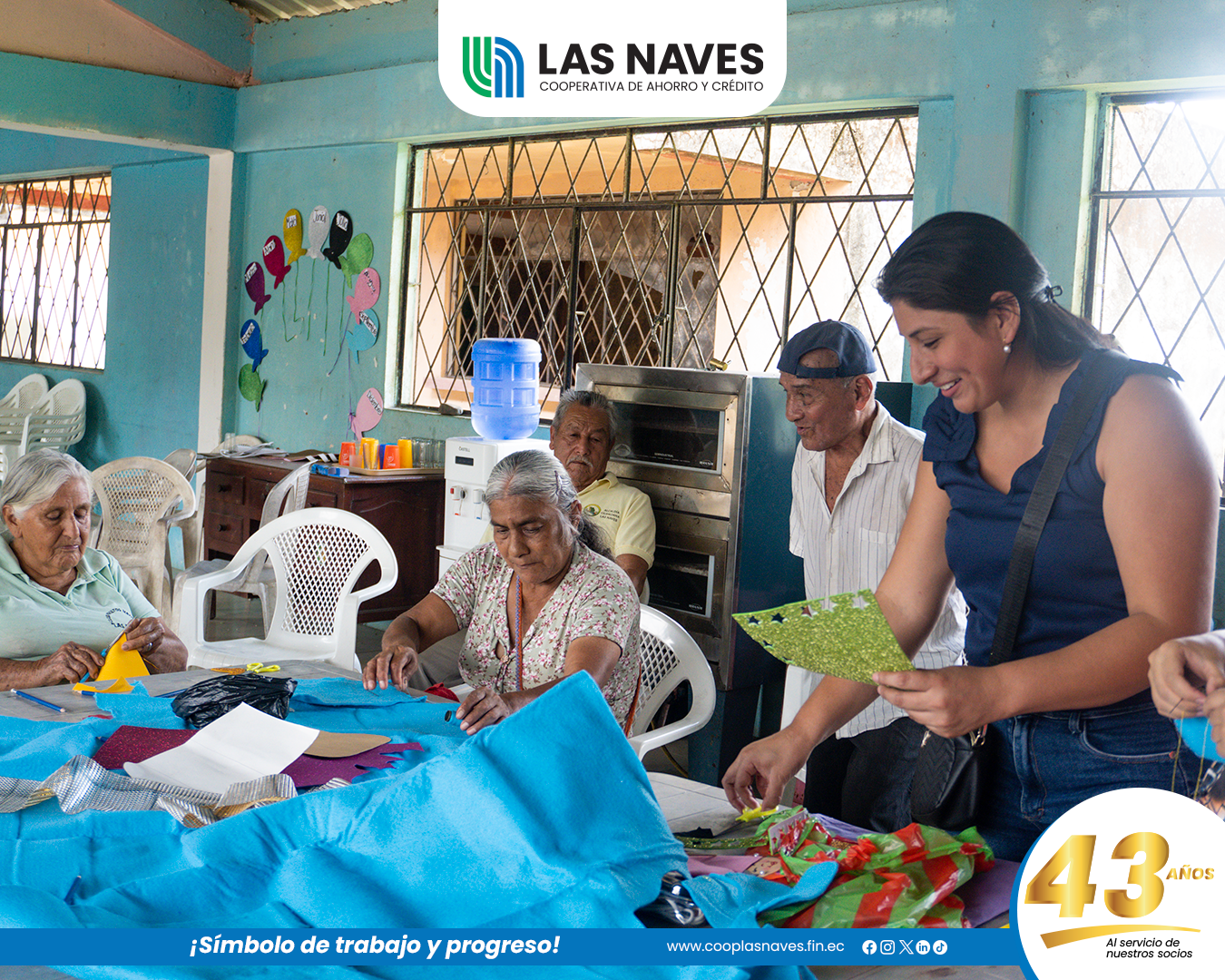 Talleres y actividades con adultos mayores